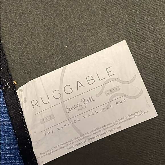 Blue Leopard Ruggable - Picture 2 of 4